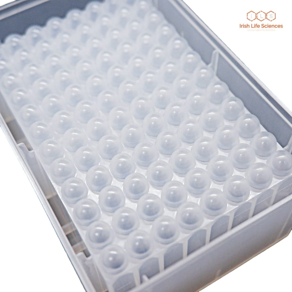 ILS Kingfisher 96 Deep Well Plate ILS Kingfisher 96 Deep Well Plate 2.2S96-013UKF Irish Life Sciences 2.2 mL 96 Square-Well 'U' Bottom, 10/Pack, 5 Packs/Case, 50/Pack