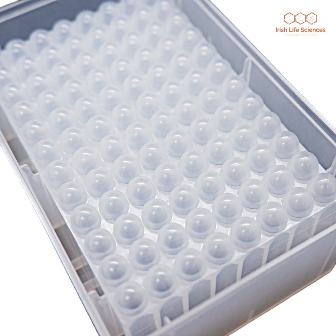 ILS Kingfisher 96 Deep Well Plate ILS Kingfisher 96 Deep Well Plate 2.2S96-013UKF Irish Life Sciences 2.2 mL 96 Square-Well 'U' Bottom, 10/Pack, 5 Packs/Case, 50/Pack